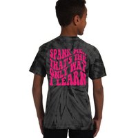 Spank Me That's The Only Way I Learn Funny Saying Kids Tie-Dye T-Shirt
