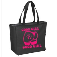 Spank Me That's The Only Way I Learn Funny Saying Zip Tote Bag