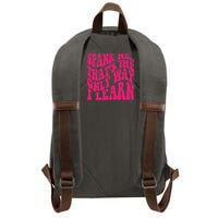 Spank Me That's The Only Way I Learn Funny Saying Cotton Canvas Backpack