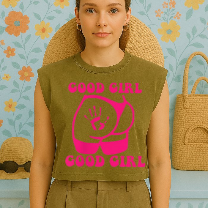 Spank Me That's The Only Way I Learn Funny Saying Garment-Dyed Women's Muscle Tee