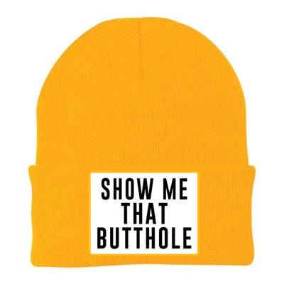 Show Me That Butthole Knit Cap Winter Beanie