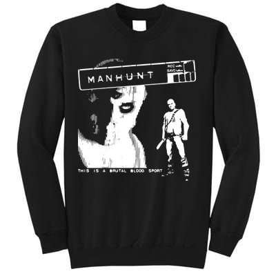 Silentprotagonist90 Manhunt This Is A Brutal Blood Sport Sweatshirt