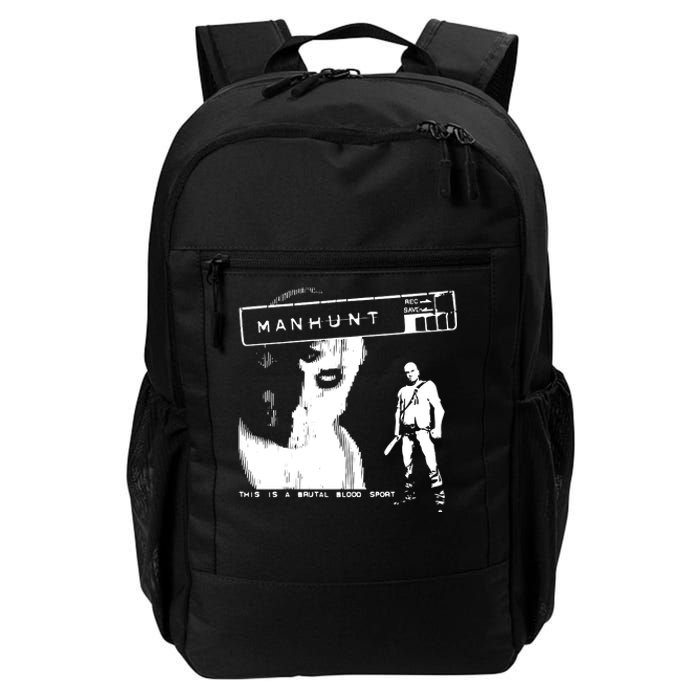 Silentprotagonist90 Manhunt This Is A Brutal Blood Sport Daily Commute Backpack