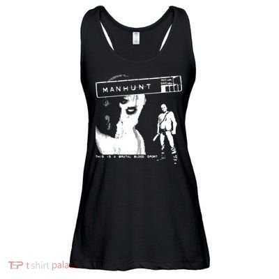 Silentprotagonist90 Manhunt This Is A Brutal Blood Sport Ladies Essential Flowy Tank