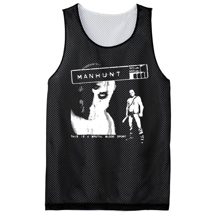 Silentprotagonist90 Manhunt This Is A Brutal Blood Sport Mesh Reversible Basketball Jersey Tank