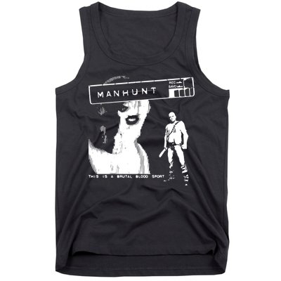 Silentprotagonist90 Manhunt This Is A Brutal Blood Sport Tank Top