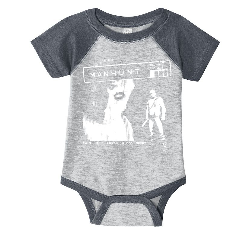 Silentprotagonist90 Manhunt This Is A Brutal Blood Sport Infant Baby Jersey Bodysuit
