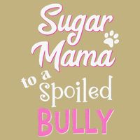Sugar Mama To A Spoiled Bully Breed Funny Dog T Cooling Performance Long Sleeve Crew
