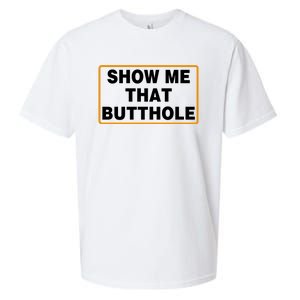 Show Me That Butthole Sueded Cloud Jersey T-Shirt