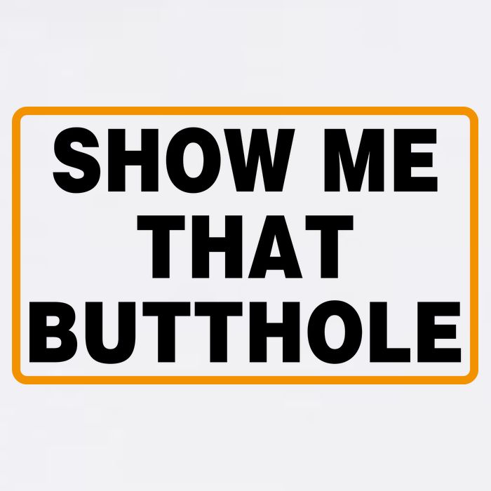 Show Me That Butthole Cooling Performance Long Sleeve Crew
