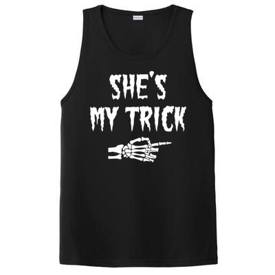 She’S My Trick Matching Couples Halloween Gift PosiCharge Competitor Tank