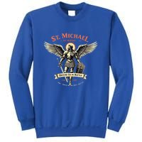 Saint Michael The Archangel Prayer Catholic Christian Pastor Cool Gift Sweatshirt