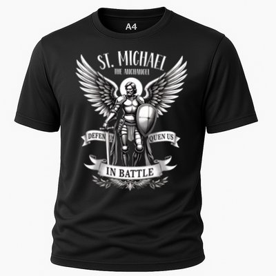 Saint Michael The Archangel Prayer Catholic Christian Pastor Gift Performance Shirt