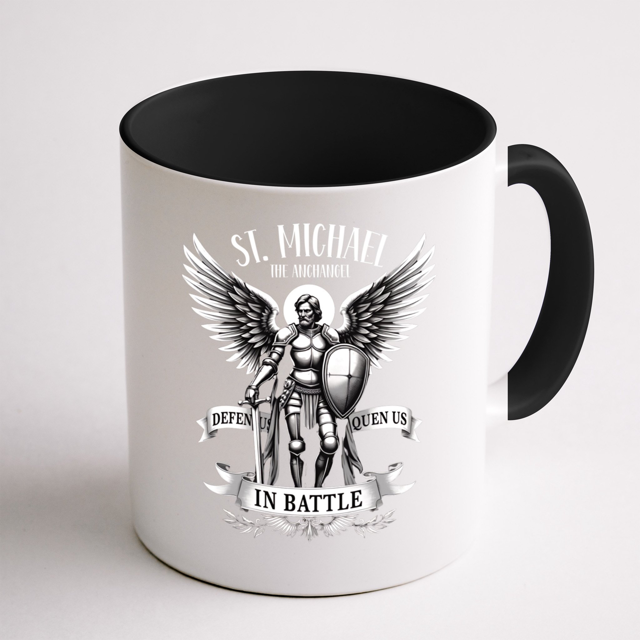 Saint Michael The Archangel Prayer Catholic Christian Pastor Gift Mug