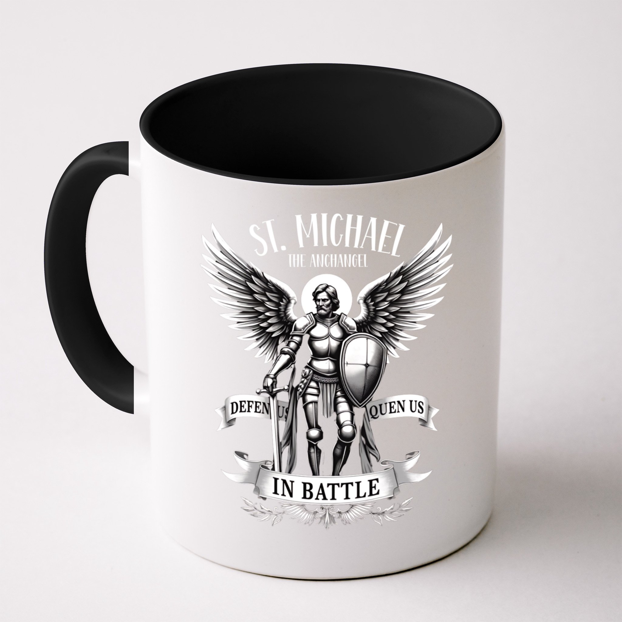 Saint Michael The Archangel Prayer Catholic Christian Pastor Gift Mug