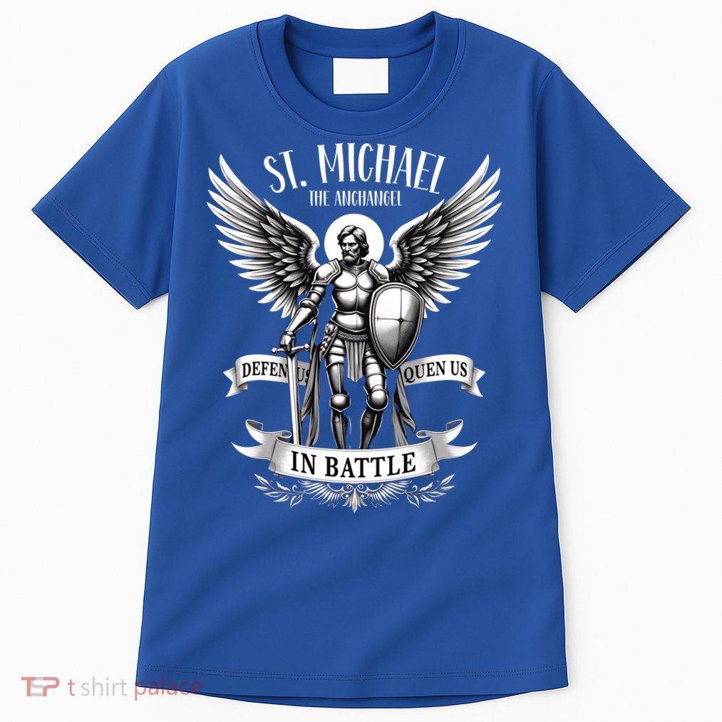 Saint Michael The Archangel Prayer Catholic Christian Pastor Gift Tall T-Shirt