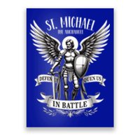 Saint Michael The Archangel Prayer Catholic Christian Pastor Gift Poster