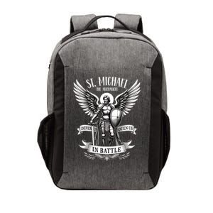 Saint Michael The Archangel Prayer Catholic Christian Pastor Gift Vector Backpack