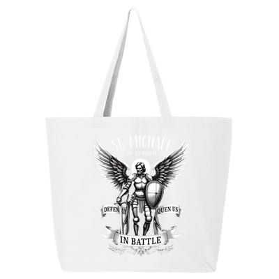 Saint Michael The Archangel Prayer Catholic Christian Pastor Gift 25L Jumbo Tote