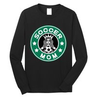 Soccer Mom Team Mom Best Mother Soccer Car Pool Long Sleeve Shirt