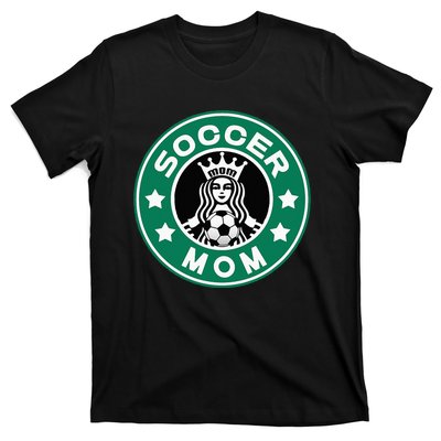 Soccer Mom Team Mom Best Mother Soccer Car Pool T-Shirt