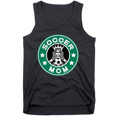 Soccer Mom Team Mom Best Mother Soccer Car Pool Tank Top