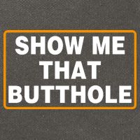 Show Me That Butthole Cotton Canvas Backpack