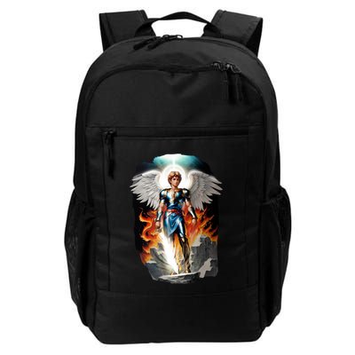 Saint Michael The Archangel Backpack