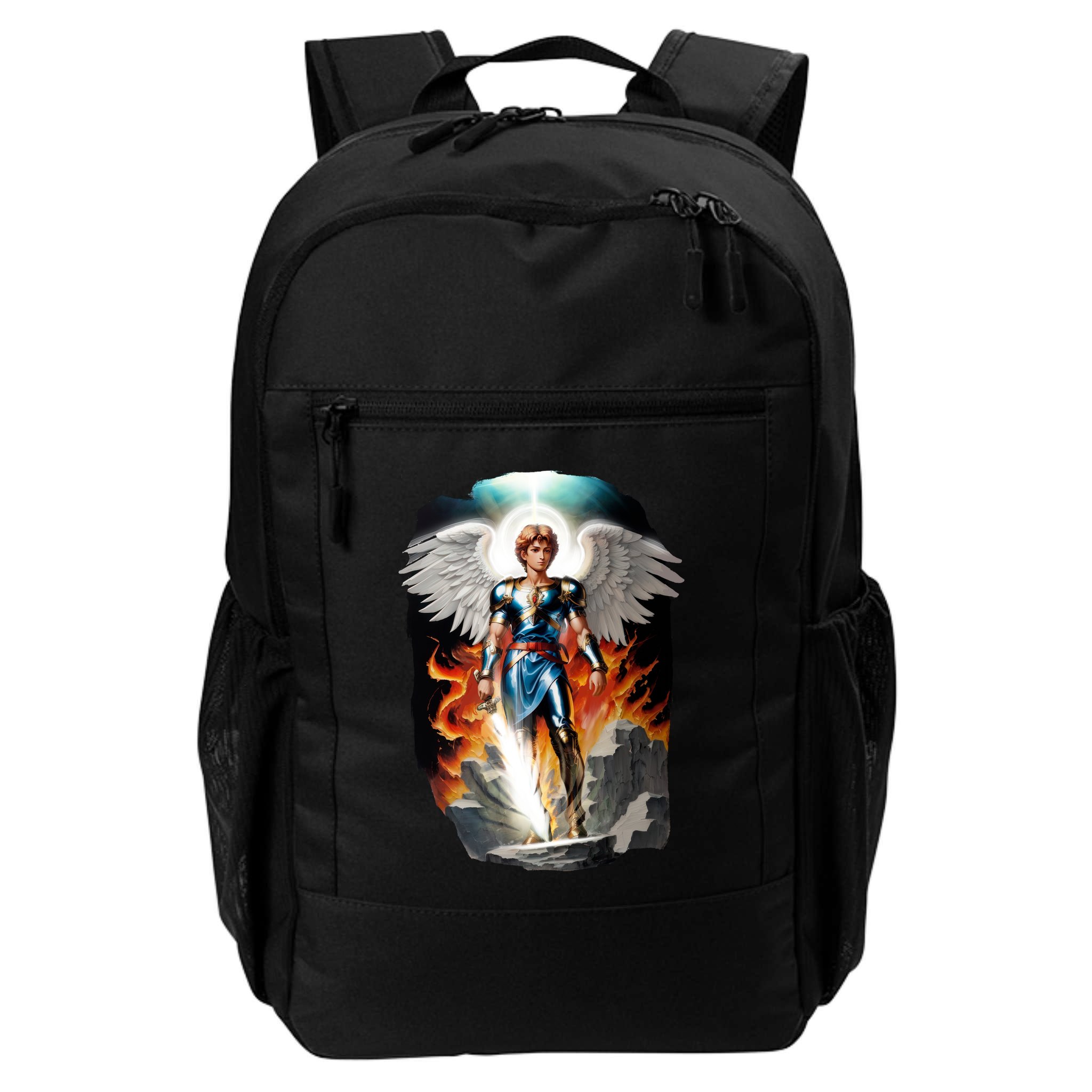 Saint Michael The Archangel Backpack