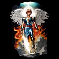 Saint Michael The Archangel Backpack