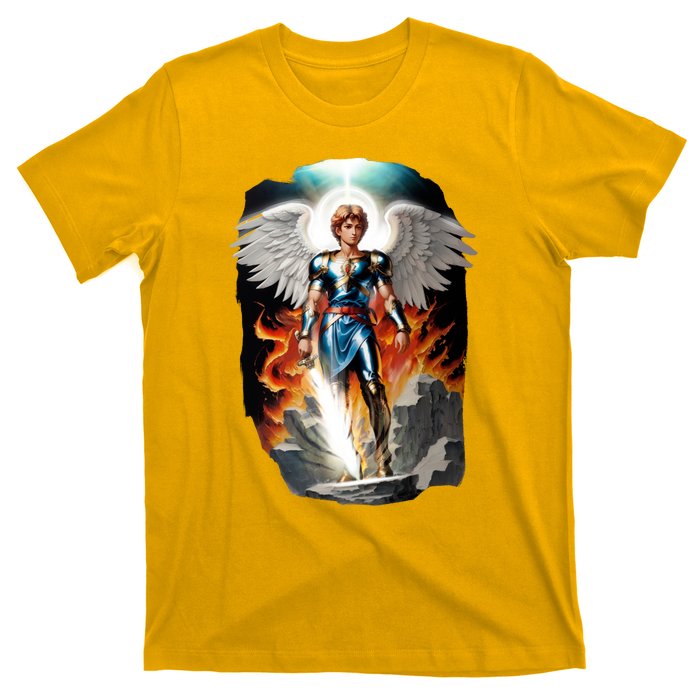 Saint Michael The Archangel T-Shirt