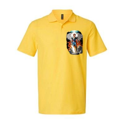 Saint Michael The Archangel Softstyle Adult Sport Polo