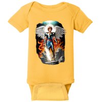 Saint Michael The Archangel Baby Bodysuit