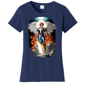 Saint Michael The Archangel Women's T-Shirt