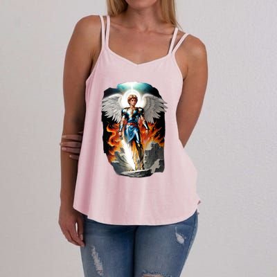 Saint Michael The Archangel Women's Strappy Tank