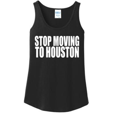 Stop Moving To House Ladies Essential Tank