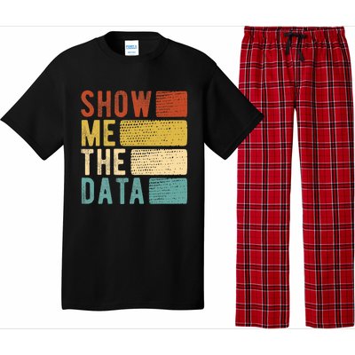 Show Me The Data Data Scientist Data Analyst Pajama Set