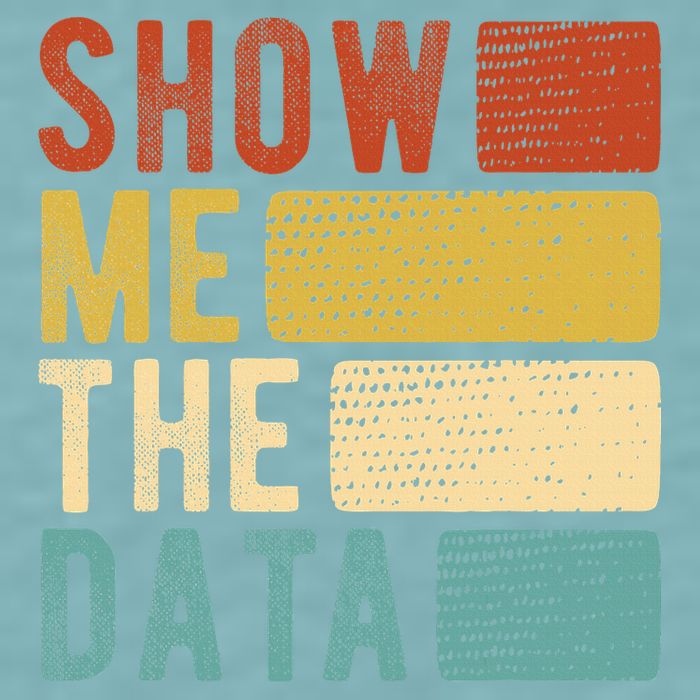 Show Me The Data Data Scientist Data Analyst Sueded Cloud Jersey T-Shirt