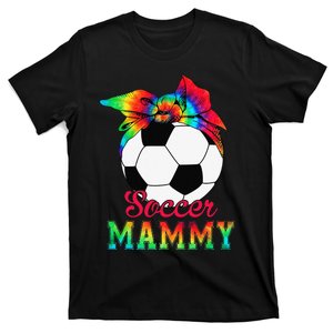 Soccer Mammy Tie Dye Soccer Lover Mother's Day T-Shirt