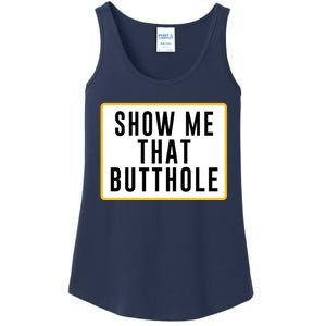 Show Me That Butthole Ladies Essential Tank