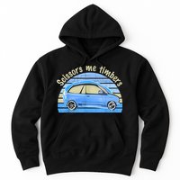 Scissors Me Timbers Funny Car Hoodie