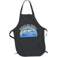 Scissors Me Timbers Funny Car Apron