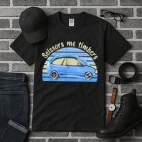 Scissors Me Timbers Funny Car Tall T-Shirt