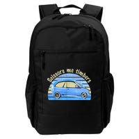 Scissors Me Timbers Funny Car Backpack