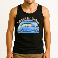Scissors Me Timbers Funny Car Tank Top