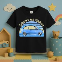 Scissors Me Timbers Funny Car Toddler T-Shirt