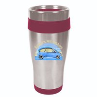 Scissors Me Timbers Funny Car 16oz Travel Tumbler