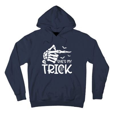 Shes My Trick Skeleton Hand Shes My Trick Skeleton Hand Tall Hoodie