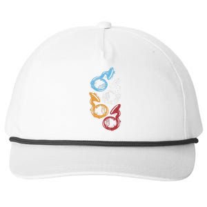 Sousaphone Music Tuba Player Sousaphone Snapback Five-Panel Rope Hat