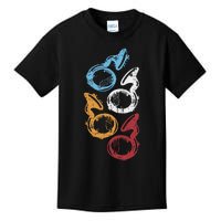 Sousaphone Music Tuba Player Sousaphone Kids T-Shirt